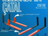 Teleskopik Çatal Forklift Ataşmanı 