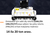 Malçlama Makinesi UML/EX-UML/EX/VT-FML/EX